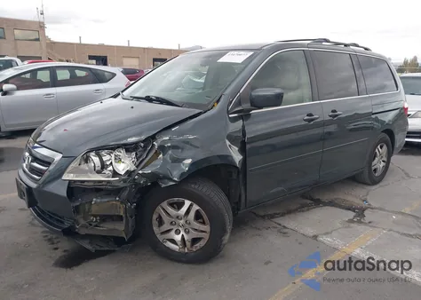 2006 Honda Odyssey Ex z USA, uszkodzony, nr VIN 5FNRL38416B088221